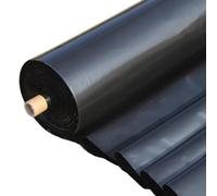 Pond Liner HDPE Garden Pond Membrane Koi & Fish Pools Liner 1×8m 2×5m 3×6m 5×10m 10×10m Flexible Pond Lining Large Tarpaulin for Water Garden Fountains Streams Wildlife(Size:1x2M)