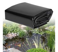 Pond Liner Protection,3 x 4 m Pond Liner, 2x3m 4x5m 5x6m 6x8m 8x10m Large Fish Pond Liners, Durable Rubber Pond Underlay, Foldable Pond Tarpaulin for Garden Ponds, Pond Pools, Fountains, Wa