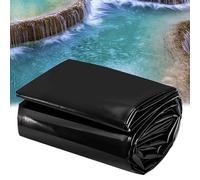 Pond Liner Protection,5 Pond Liner | Durable Flexible Rubber Pond Film Tarp Underlay Waterproof Membrane for Koi Ponds, Aquaculture and Water Gardens - Black(13.1x16.4ft)
