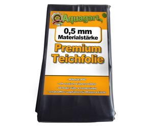 Pond liner PVC 15 m x 4 m 0.5 mm Black Garden pond liner