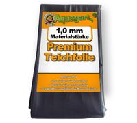 Pond liner PVC 5 m x 4 m 1.0 mm Black Garden pond liner