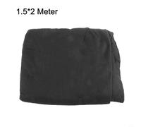 Pond Liner Underlayment Non Woven Geotextile Fabric For Fish Ponds Landscaping Construction Barrier Protection Against Rocks Roots And Objects Black(1.5X2m)