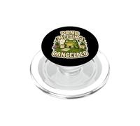 Pond Meeting Cancelled Frog Office Humor PopSockets PopGrip for MagSafe