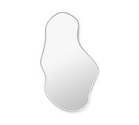 Pond Mirror Large Dark Chrome