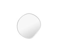 Pond Mirror Small Dark Chrome