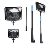 Pond Nets for Cleaning, 20-26 Inch Extendable Strong Load-Bearing Capacity Pond Skimmer Net with Thicken Handle, Ideal for Cleaning and Catching Fish
