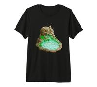 Pond of Death - Nature Skull Pool Premium T-Shirt
