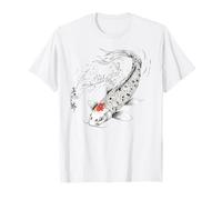 Pond Pet Carp Aquatic Animal Japanese Art Koi Fish T-Shirt
