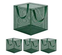 Pond Plant Bag - Foldable and Reusable Mesh Plant Basket - Air-Permeable Container for Water Lily Pots, for Aquariums, Ponds, Gardens, Water Lily Planting, Potting Soil and
