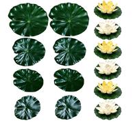 Pond Plants, Floating Pond Plants for Small Ponds Outdoors UK, Artificial Pond Plants, Water Lily Plants for Ponds Small, Water Lettuce Floating Live Pond Plant, Artificial Pond Plants Outdoor, Pond L
