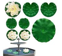 Pond Plants for Small,Artificial Realistic Water Plants - Garden Decorations for Valley Waterfall Rain Spring Landscape Wedding Summer Meditation Indoors Lake Party