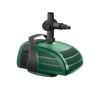 Fish Mate 3000 Submersible Garden Pond Pump - Up to 3000 Litre Flow Rate Per Hour, Energy-Efficient Design with Anti-Clog Filter and Durable Ceramic Bearings