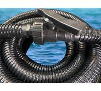 Pond Pump/Filter/Waterfall/Water Feature/Layflat Hose-Full Flow Valve + hosetails for 32mm (1.25") Hose,Ideal to Set Flow Control Or Turn On/Off,Removable Handle