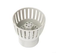 Pond Skimmer for KOI Fish Pond Drain Skimmer for LEAF Collection Filter Removes Leaves/Debris(110mm)