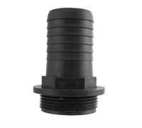 Pond Straight Connector 1" BSPM - 32mm - Essential Component for Any Pond Setup, Designed with Strength and Reliability. Constructed from Durable Plastic That ensures Long-Lasting Performance.