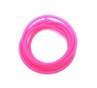 Pond Tubing 1Meter ID 2 3 4 5 6 7 8 9 10 12 Mm Silicone Tubing Flexible Rubber Hose Soft Water Connector Colorful Hose(Rose red,1 Meter_OD 5XID 3.0MM)