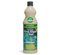 Pond Water Treatment & Algae Clear - Year-Round Natural Bacteria Formula, Clears Green Water, Algae & Sludge, Fish & Plant Safe - HouseProud 1L Treats 50,000 Litres