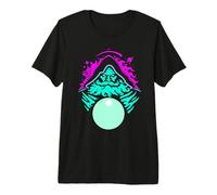 Pondering My Orb Wizard Ponders Magical Fantasy Cosmic Ball Premium T-Shirt