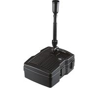 PondHero All in One Pond Pump and Filter 1000 | Includes Pump, Filter and UVC | 1000LPH | 13W UVC (1000LPH 9W UVC Easy Maintenance), Black