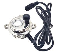 PONDON 1.5 In Water Atomizer, Copper Head With Ultrasonic Water Mist Maker, Single Head Fogger For Aquarium Landscape Water Features Humidifier, 1.7Mhz Ceramic Plate, Dc 24V 350 Ml/H Output