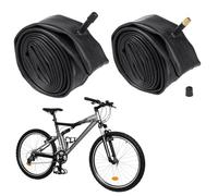 PONDON 2 Pcs Inner Tubes, 27. 5 Butyl Rubber Tyre Tubes Change, 1. 9-2. 125 Av 32 Mm Valve Inner Tubes, Puncture-Resistant Tubes