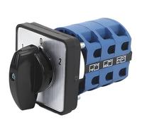 PONDON 3 Position Switch Szw26-25/D303.3, Blue Plastic Housing, 63A, Circuit Switching, Suitable For Multiple Devices