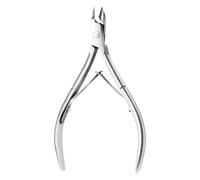 PONDON 4.1 in / 10.6 Cm Stainless Steel Precision Cuticle Nippers with Comfortable Grip for Home and Salon Use