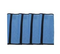 PONDON 4 Pcs Horse Mosquito Nets, Fly Boots With Breathable Mesh, Pvc Woven Leg Protection, Equine Supplies, 15 X 7.5 X 1.2 In