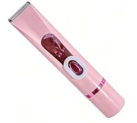 PONDON Electric, Dual Head Bikini Trimmer for Women, Type-C Charging 400 Mah Battery, Painless Shaving for Body, Face, Pubic Hair, Silky Skin-Friendly