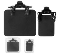 PONDON Eye Masks Of Vertical & Horizontal For Competition Training, 2 Pcs Adjustable Shooting Glass Shields, Standard Trap Shooting Eye Pieces With Storage Cases