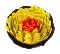 PONDON Puppy Puzzle Toy, Flower Snuffle Mat For Dogs, Interactive Feed Game, Nonslip