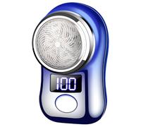 PONDON USB Rechargeable Mini Electric Shaver, Portable for Men & Women, Compact Mini Shavers with Power Display, 2.9 X 1.8 X 1.7 in