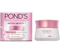 Ponds Bright Beauty Day Cream, SPF 15 PA++, 35 g, Non-Oily Face Moisturizer with Niacinamide