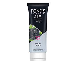 Pond'S Pure White Deep Cleansing Brightening Facial Foam With Activated Carbon + Vitamin B3 (50 Grams)