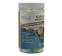 PondScape Sludge Assault Pond Cleaner - Supports Pond Cleanliness & Water Quality, Helps Maintain Clear Water, Safe for Koi, Fish & Aquatic Life - 1oz Blocks (24-1 Ounce Blocks)