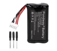 PONDWAY 2800mAh 7.4V Replacement Battery Compatible with Sony SRS-X3 SRS-XB2 SRS-XB20 ST-01 ST-02 Wireless Bluetooth Speaker Soundbox Music Box Radio Lithium Ion Battery Cells with Repair Tools
