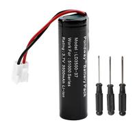 PONDWAY 3500mAh 3.7V BFN18650 1S1P Replacement Battery Compatible with Leifheit Dry & Clean 51000, 51002, 51113, 51114 Electric Window Vacuum Cleaner Lithium Ion Battery 12.95Wh