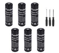 Pondway 6 Pack 3.6V 2700mAh Replacement Li-SOCl2 Battery Non-Rechargeable Batteries Spare Generic