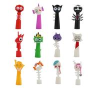PonFxp 12Pcs Sprunki Toys, Sprunki Action Figures, Colorful Toy Figures for Kids, Sprunki Toy, for Sprunki Games Fan Girls and Boys