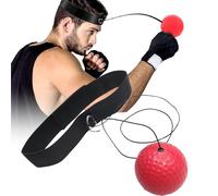 PonFxp Boxing Reflex Ball Headband Training Equipment for Men and Women; Boxing Gadgets for Fitness and Coordination; Gadgets for Daily Fun and Training; Ideal for Boxing Equipment
