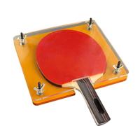 Pong Bat Press - Adjustable Manual Paddle Modeling Machine, Portable Leather Die Cutting Press, Stable Design for Pressure Control | Principian Trainers