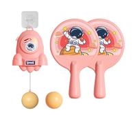 Pong Exerciser Set - Portable Hanging Table Tennis Trainer, Adjustable Paddle And Ball Set, Compact Carry Case, Interactive Skill Building Fun For Kids Boys Girls Indoor Outdoor Practice Game