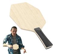 Pong Racket Base Plate - Hexagonal Bottom Plate for 5 Layers Wooden Bat | Durable Base for Beginners | Pong Paddle Component for