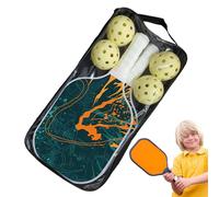 Pong Racket Case, Pickleball Cover, Lightweight Pickleball Paddle Bag, Waterproof Protective Paddle Sleeve, Portable Storage Bag for Men, Women and Beginners, 16,
