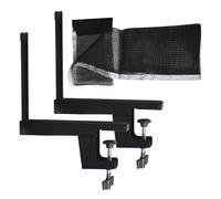 Pong Screw Net - Portable Adjustable Post, High Elasticity Clamp, Training Accessory, Professional Replacement Set | Table Tennis Net And Post Kit for Amateur Athletes Indoor Outdoor Competition