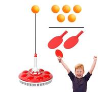 Pong Training Kit - Table Tennis Practice Device, Paddle Ball Set | Elastic Shaft Training Equipment for Practice, Enhances Reflexes Accuracy Spin Skill Improvement, Portable Pong Train