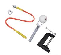 Pong Training Robot with Desk Clamp Installation Firm Fixation and Fast Ball Rebound for Continuous Table Tennis Drills on Desktops