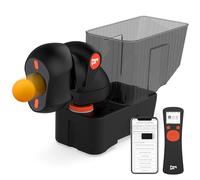 PONGBOT Table Tennis Robot Ping Pong Machine with Remote, APP Control, 264 Pre-Saved Training Drills, Customize Spin, Frequency, Ball Speed, Rotation Intensity, Landing, Height