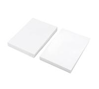 Pongnas 100Pcs Premium 4x6 Blank White Postcards for Art, Greetings, & Various Uses