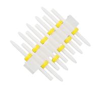 Pongnas 10pcs Cuticle Remover Bits Nail Drill Gel Polish Removal Dead Skin Removal Ceramic Bits for Electric Nail Drills with Holder
